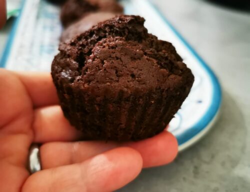 Muffin al cacao preparati con la ricetta di Ramona!