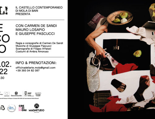“Verde Bianco Rosso” in scena al Castello di Mola di Bari il 19 e 20 febbraio: danza contemporanea e musica live come in un film muto