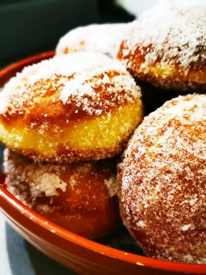 I Bomboloni preparati da Ramona