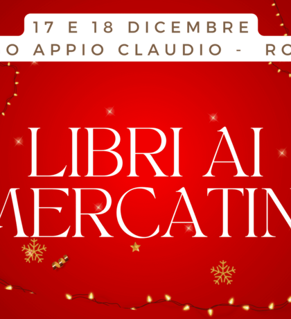 Spazio ai libri al Mercatino di Natale a Roma