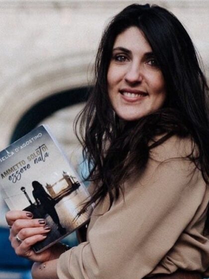 Rossella D’Agostino autrice del libro “Ammetto solo di essere nata” edizioni Booksprint