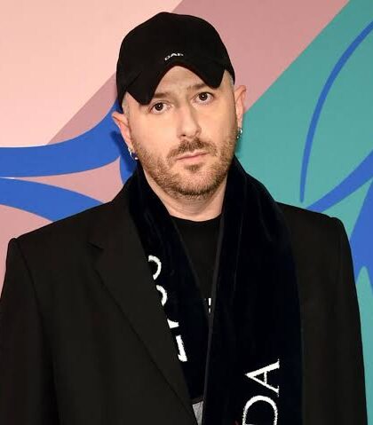 Lo stilista Demna Gvasalia